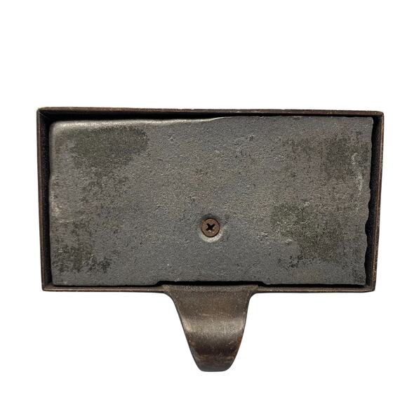 Santa Train Christmas Stocking Holders Hangers Mantle Black Metal Set Of 4 - Picture 11 of 13